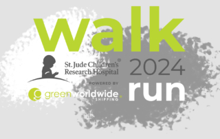 St Jude, St. Jude Walk/Run 2024, Green Worldwide Shipping, End childhood cancer