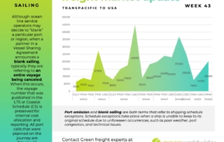 freight market update, port congestion, capacity, blank sailings, rolling, double rolling, port congestion, u.s. railcar shortage