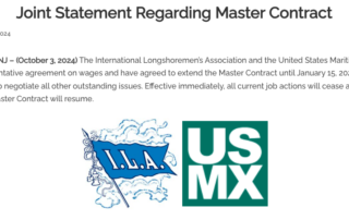 ILA, USMX, HURRICANE HELENE, PORT CONTINGENCY PLANS, Biden Administration, force majeure, ila-usmx, ila strike, usmx, collective bargaining, contract negotiations, contract renewal