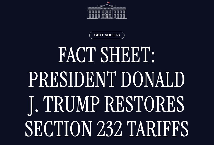 Section 232, Steel tariff, aluminum tariff