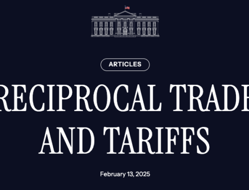 WHITE HOUSE ANNOUNCES FAIR AND RECIPROCAL PLAN FOR GLOBAL TRADE